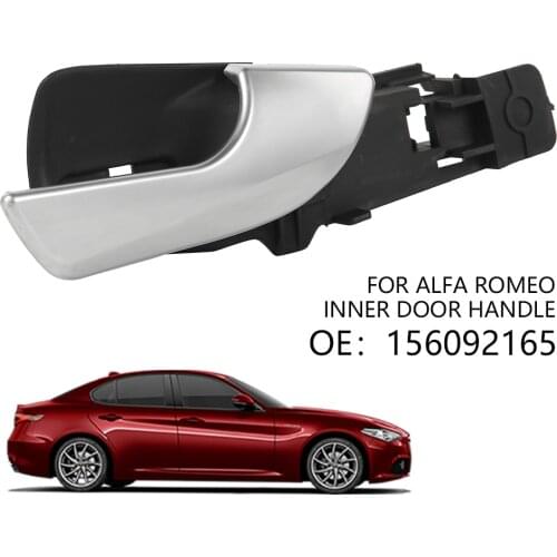 Car Door Handle For Alfa Romeo Giulietta 2010-2019 Internal Handle 156092167 156092165 Interior Door Handle Kit 156092165
