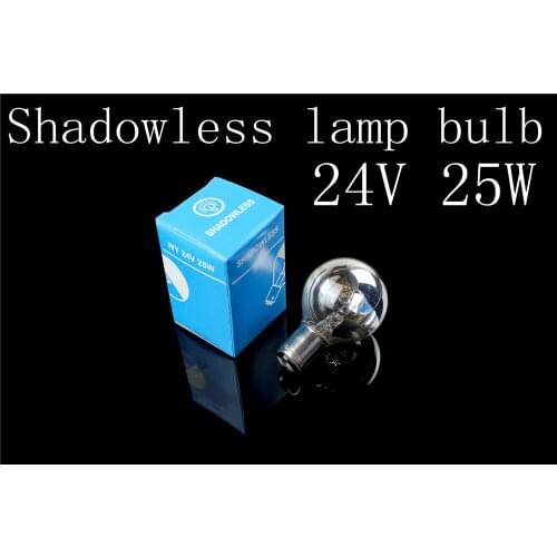Ba15d 15mm base 24V 25W Medical shadowless lamp bulb Insert button Single hole cold light bulb Surgical light bulbs 24v 25w