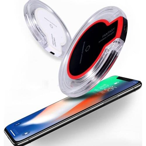 ZUIDID 10W Fast Wireless Charger For Samsung Galaxy S10 S9 S8 Note 9 USB Qi Charging Pad for iPhone 11 Pro XS Max XR X 8 Plus 12
