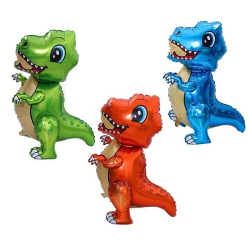 Dinosaur Aluminum Film Balloon Childrens Party Cartoon Balloon Birthday Decoration