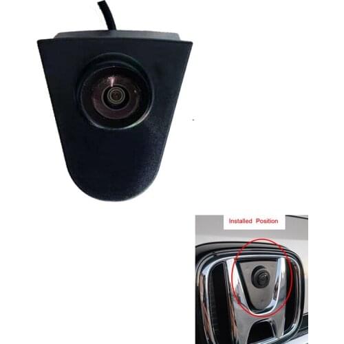 For Honda Fit City Accord CIVIC Firm Installation In Car Logo Waterproof Front Grill Parking Camera Support PAL/NTSC TV System