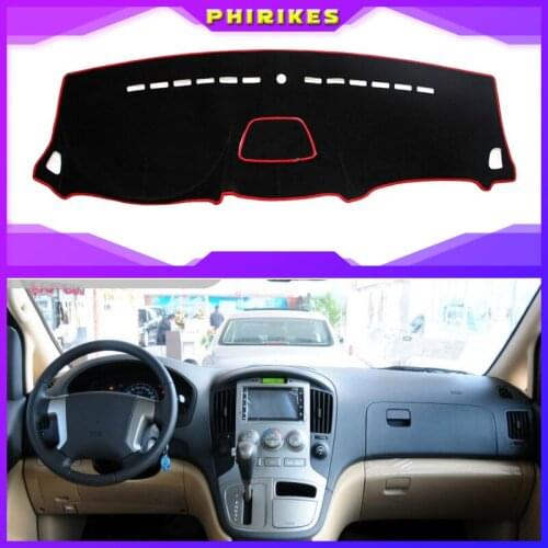For Hyundai Grand Starex Royale i800 H-1 H300 07~19 Dashboard Cover Sun Shade Dash Mat Pad Carpet Stickers Interior Accessories