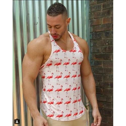 GYMCUCGV Men's Bodybuilding Jerseys