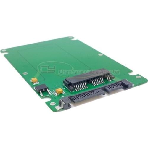 Jimier SA-098 1 8" Micro SATA 16pin SSD to 7mm 2 5" SATA 22Pin Hard Disk Case Enclosure White