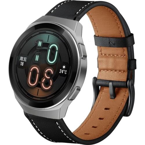 Leather Wrist Strap For Huawei watch gt 2e strap Replacement Bracelet gt 2e Watchband For Huawei Watch GT 2e 46mm Watch Straps