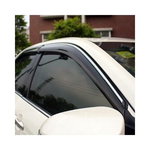 Window Visor Vent Shades Sun Rain Guard 4pcs For Toyota Camry 2012 - 2013