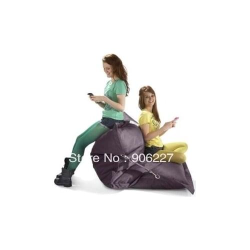 The original !! Buggle up outdoor bean bag chair , Chocolate buckle beanbag , Mocha garden chair - free shipping