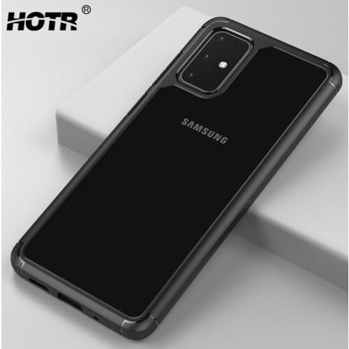 S20 Ultra Armor Case for Samsung Galaxy S20 Plus Clear Back Cover for Samsung Galaxy S20 6.2 6.7 6.9 PC+TPU Hybrid Hard Case