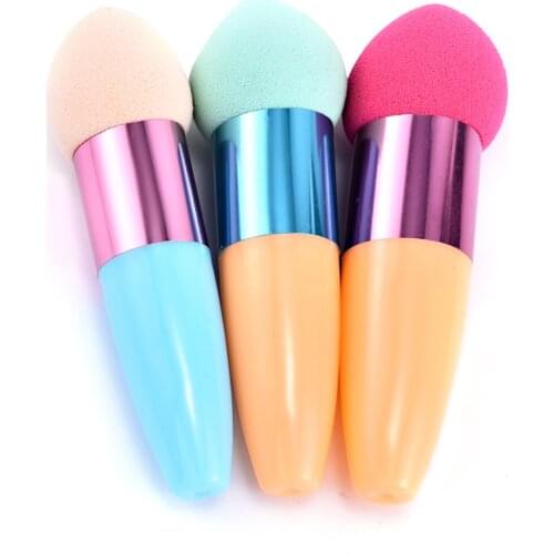 1 Pcs Waterdrop Shape Sponge Makeup Puff Blending Foundation Flawless Powder Smooth Beauty Puff To Makeup Tools Random Color