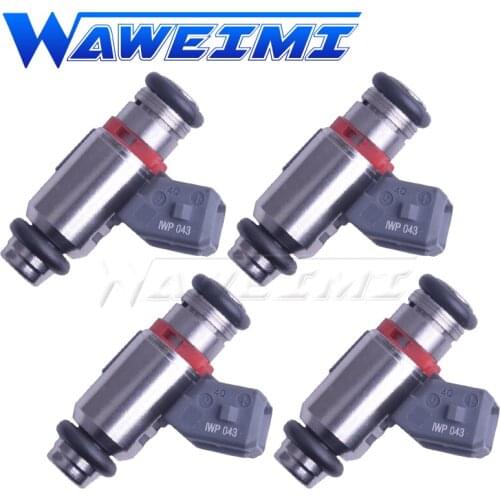 WAWEIMI 4x Fuel Injector Nozzle IWP-043 For DUCATI MOTORCYCLES Monster 2002-2003