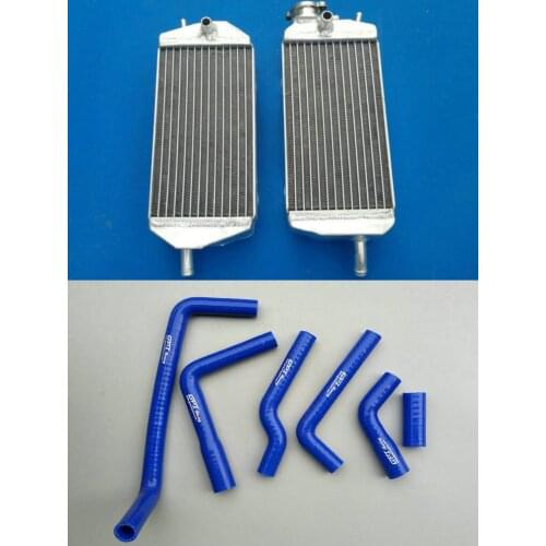 HOT SELLING High Quality Aluminum Radiator & Silicone Hose For Gas Gas MX/SM/EC 200/250/300 2007-2011 2007 2008 2009 2010 2011
