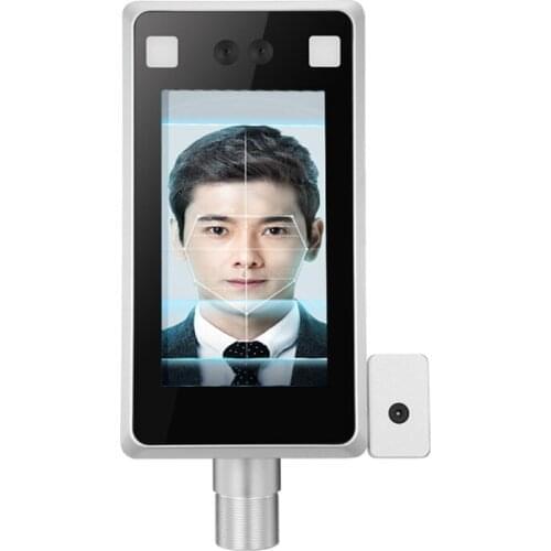 High Accurate Body Temperature Detection Measurement Face Recognition Door Access System