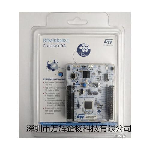 1PCS-2PCS LOT NUCLEO-G431RB ARM STM32 Nucleo-64 motherboard with MCU STM32G431RB 100% New Original non-fake In stock