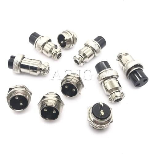 3pcs GX20 2/3/4/5/6/7/8 Pins Male Female Electrical Connectors Air Aviation Plug Socket Connectors Cable Plug Socket