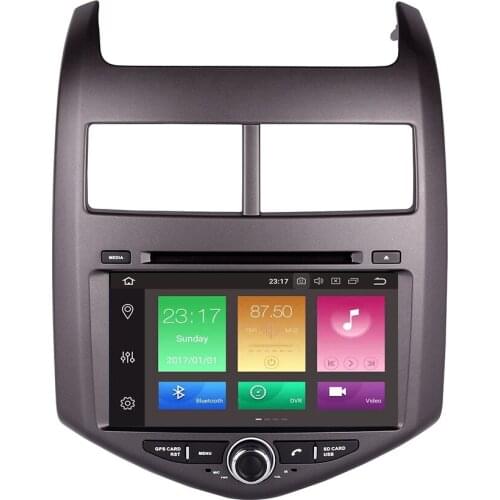 Android 10 8 core Car DVD Player For Chevrolet Aveo/Sonic 2011 2012 -2019 2 Din Car Radio GPS Navigation Multimedia Stereo WIFI