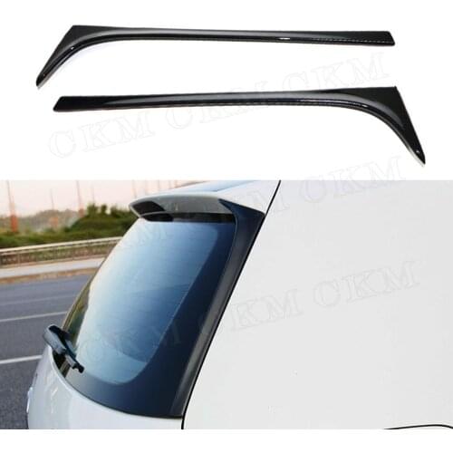 ABS Gloss Black Car-styling Rear Wing Side Spoiler Lip for Volkswagen Polo Standard 2011-2018 Not GTI R