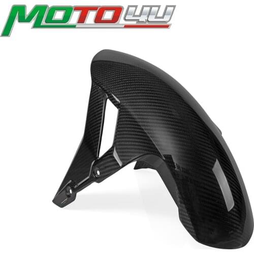 For BMW S1000RR S1000 RR HP4 S1000R 2020 Gloss 100% Carbon Fiber Motorcycle Front fender Mudguard Hugger