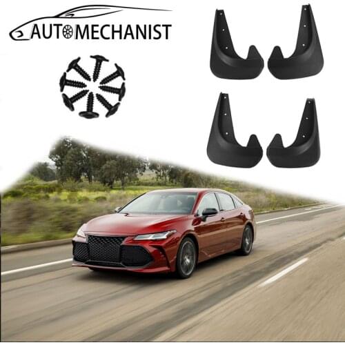 1Set Car Mud Flaps Fender For Auto Guards Front Rear Tires Fender Universal Splash Flap Mudguards For Car Van SUV Trucks