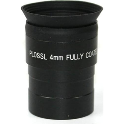 Datyson PLOSSL PL 4mm Black&Silver Optical Glass Black Dog Series 1.25 Inches Astronomical Telescope Eyepiece