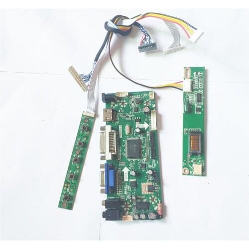 For LP171W01-A4/A4K1 LCD LVDS 30Pin CCFL VGA HDMI-Compatible-Compatible DVI M.NT68676 screen controller board 1440*900 17.1