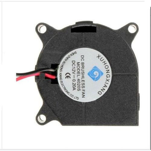 DuoWeiSi 3D Printer Parts 4cm turbine fan 5/12/24V DC Blow Radial Cooling Fan For RepRap 3D Printer Hotend Extruder 4020 40*20mm