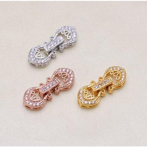 Jewelry Findings Accessories Fit For Hand Made DIY High Quality Open Beading Closure Connection For Necklace Bracelet Buckle