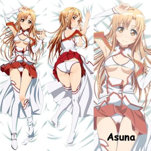 Hentai Cute Anime Pillowcase Sword Art Online SAO Asuna Sexy Pillow Case Cover decorative Hugging Body