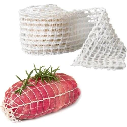 5 Meter Cotton Meat Net Butchers String Ham Sausage Roll Hot Dog Net Sausage Packaging Tools Meat Cooking Tool