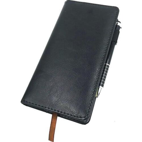 RuiZe Daily Planner Weekly Planner Agenda A6 Leather Notebook 2021 2022 Small Pocket Note Book With Pen Office School Stationery
