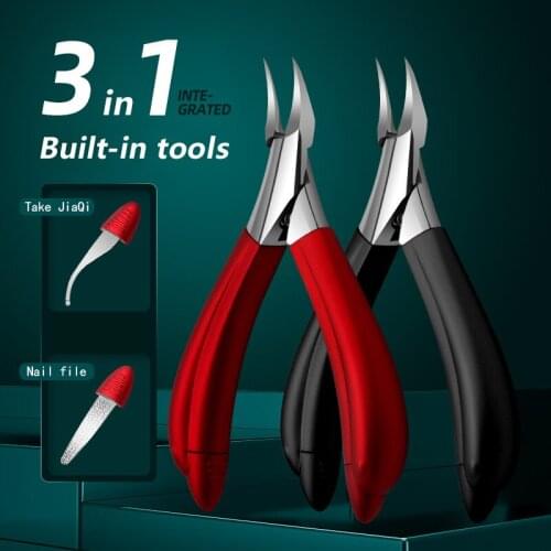 Nail Clippers Toenail Cutters Pedicure Manicure Tools Anti-Splash Ingrown Paronychia Professional Correction Tool Sets