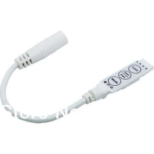 Mini LED RGB Strip Controller;DC5-24V input,4A*3channel output