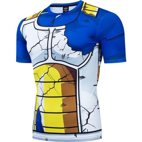 Z Goku Men T-shirt 3D Anime Cartoon Printed Tshirt Goku Image Mens Short Sleeve Casual Comfortable Top Comprehend Sport Shirts