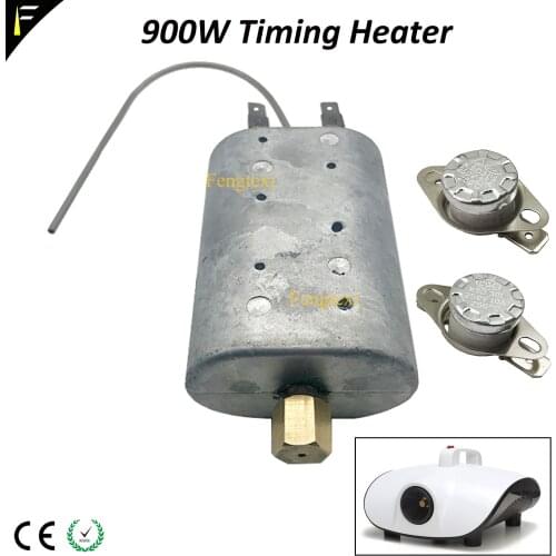 Heating Fog Machine 900w Timming Heater Element Rod Core Pipe Tmp 250 Degree Heating Fit Home Stage Disinfection Smoke Atomizer
