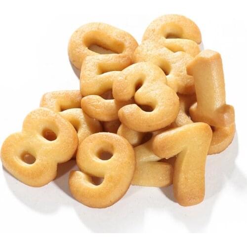 New 9Pcs 0-9 Number Shape Cookie Biscuit Cutter Mould Stainless Steel Baking Mold DIY Cake Decorating Tools Creative