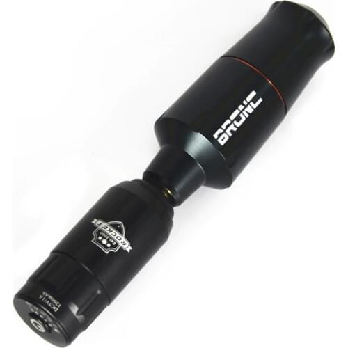 1PC Original BRONC Short Rotary Cartridge Tattoo Machine Pen V9 With Powerful Mini Wireless Tattoo Battery Power Pen Pack Supply