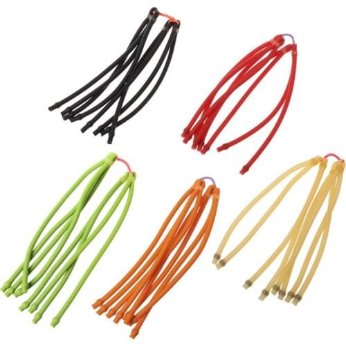 Slingshot Band Fishing Bands Shooting Fish Hunting Group Round Bands Latex Tube Replacement Elastic Powerful Catapult Tools
