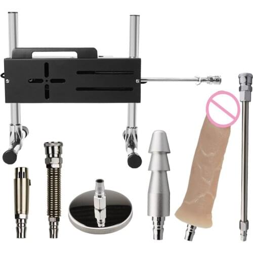 FREDORCH F21 Sex Machine, Remote Control Love machine with 6 Attachements Dildo # Suction cup