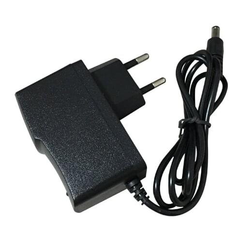 AC 100-240V DC Smart Charger 4.2V 1A 2A for 3.6V 3.7V 1S Li-ion Li-po 18650 Battery HeadLight Charger Power Adapter