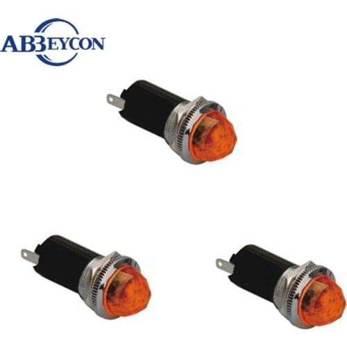 ABBEYCON high quality 6v 12v 24v 28v 16mm indicator light with CE RHOS pilot light 16mm