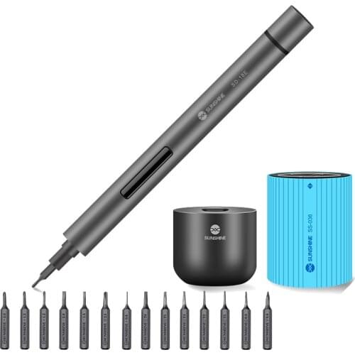 High Precision Electric Screwdriver Set S2 Alloy Steel With Mini Screwdriver Storage Box for Camera Mobile Phone iPad Repair