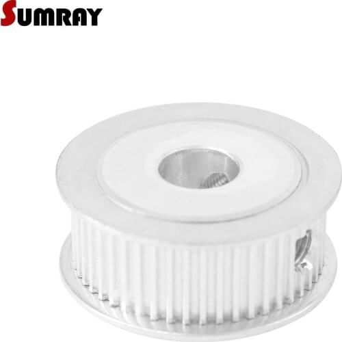 SUMRAY MXL 55T Timing Pulley 8/10/12/14/15/16/19/20mm Bore CNC Belt Pulley 11mm Width Synchronous Pulley Wheel for CNC Machine
