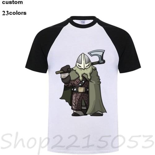 2020 Viking T Shirts New Fashion Mens Short Sleeve TShirt Cotton T-Shirts Summer Print Male hip hop Style Tops ODIN clothing