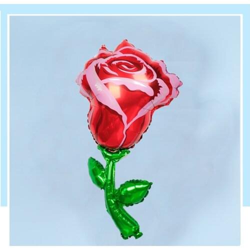 3Pcs Rose Flower Sunflower Foil Balloons Wedding Party Decorations Adult Kids Birthday Party Decorations Baby Shower Supplies