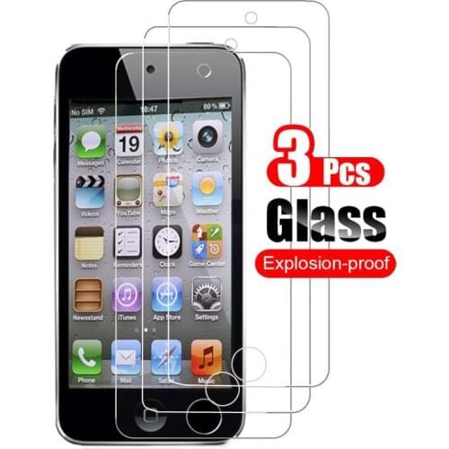 3Pcs For Apple iPod Touch 5 6 7 Tempered Glass Screen Protector For iPod Touch 5 Touch 6 Touch7 Glass Protective Film