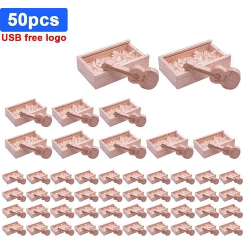 50pcs/lot free photography LOGO print Bamboo Maple walnut woodden usb flash drive usb 2.0 4GB 8GB 16GB 32GB 64GB engrave gift