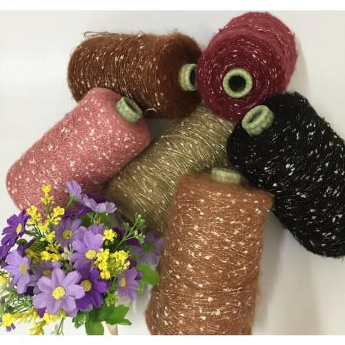 500g Snowflake threads Mohair Blended Yarn for crochet Medium thickness Colorful yarn Knit sweater shawl Yarn for knitting ZL59