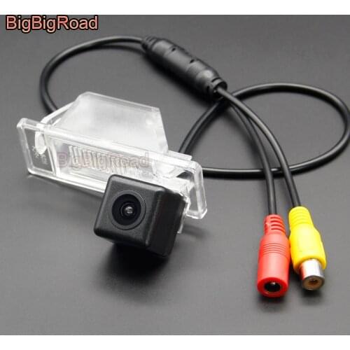BigBigRoad Vehicle Wireless Rear View Camera HD Color Image For Nissan Pulsar Almera N16 N17 G11 2011-2014 Cefiro Sentra