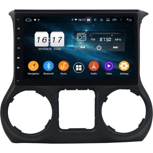 CarPlay DSP PX6 10.1" Android 10 Car DVD Player for Jeep Wrangler 2011-2016 Stereo Radio GPS Bluetooth 5.0 WIFI Easy Connect