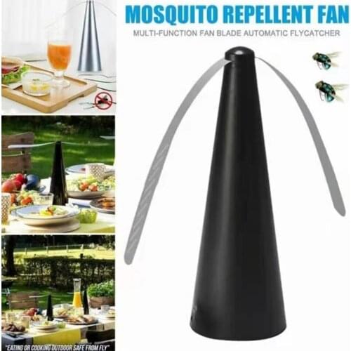 Silent Fan For Automatic Flycatcher Anti mosquito killer Fly Repellent Vliegenverjager Tafel Muggen Killer Kitchen accessories