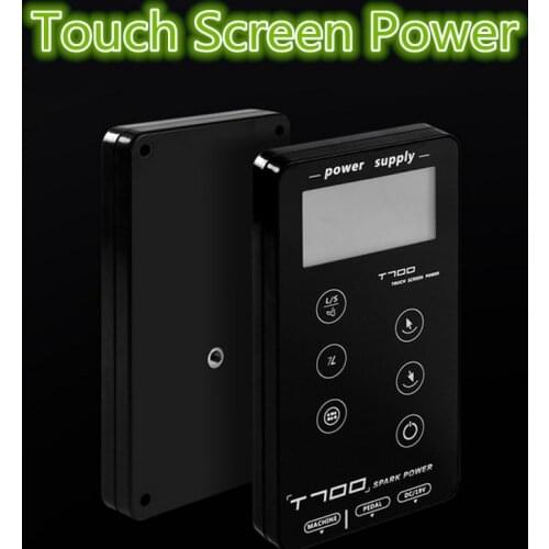 One SPARK Tattoo Power Supply UPGRADE Touch Screen Intelligent Digital LED Dual Tattoo Power set